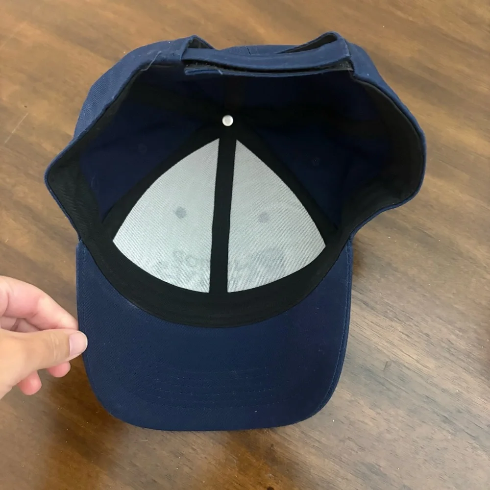 Junior Wolves White and Blue Cap Minnesota Timberwolves hat